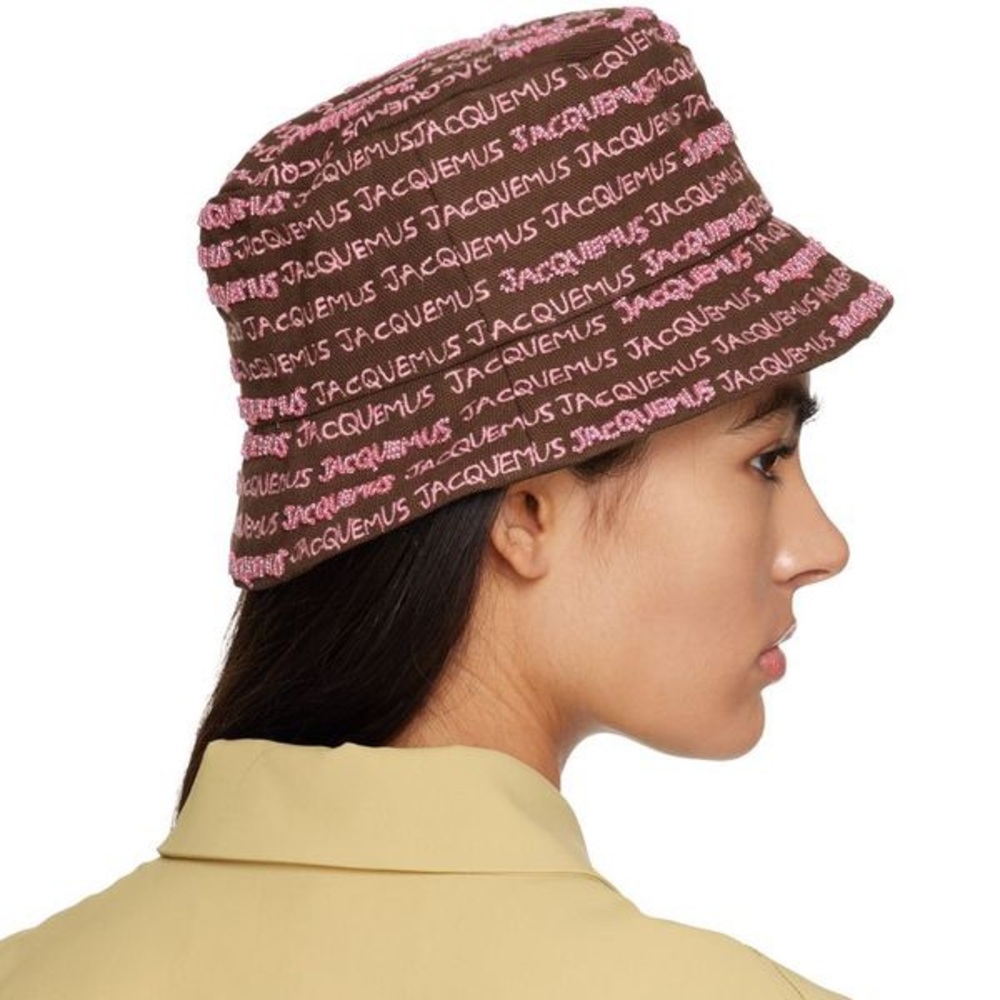 JACQUEMUS Beaded Bucket Hat 🤎💖